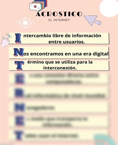 SOLUTION Acrostico Del Internet Studypool