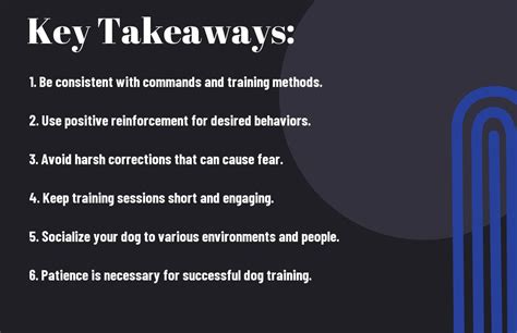 dog training tips master  dos  donts   results