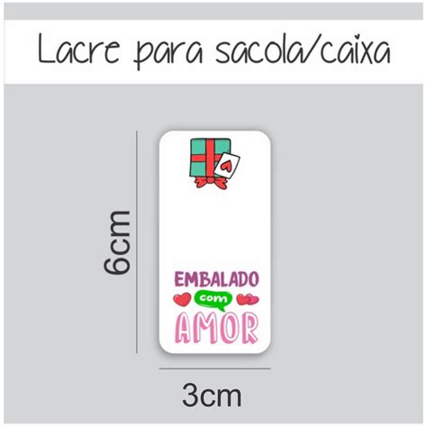 100 Peças Etiqueta Adesiva Adesivo Vinil Leitoso 6x3cm Lacre De Sacola E De Caixa