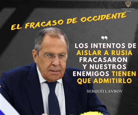 Dr Pizanno Fierro Delano On Twitter Rt Embrusiamexico Lavrov La