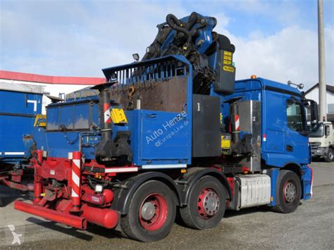 Camion Mercedes Plateau Actros Actros Neu 2543 L 6x2 Autokran PK 78002