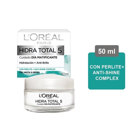 Crema Facial L Or Al Hidra Total Matificante Ml Walmart