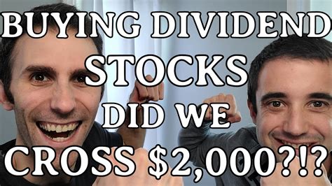 Buying Passive Income Producing Stocks Did We Invest Over