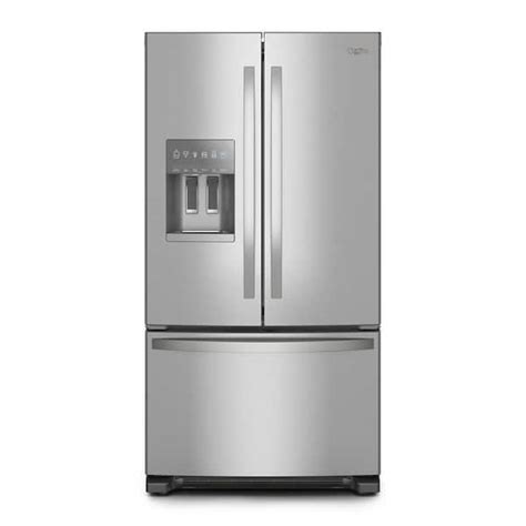 Reviews For Whirlpool 36 In 24 7 Cu Ft Standard Depth French Door