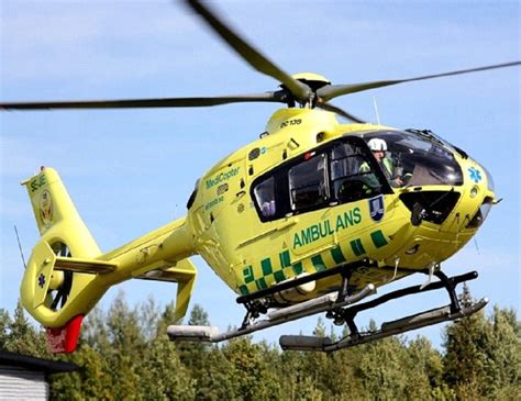 Ambulance helicopter - Saab