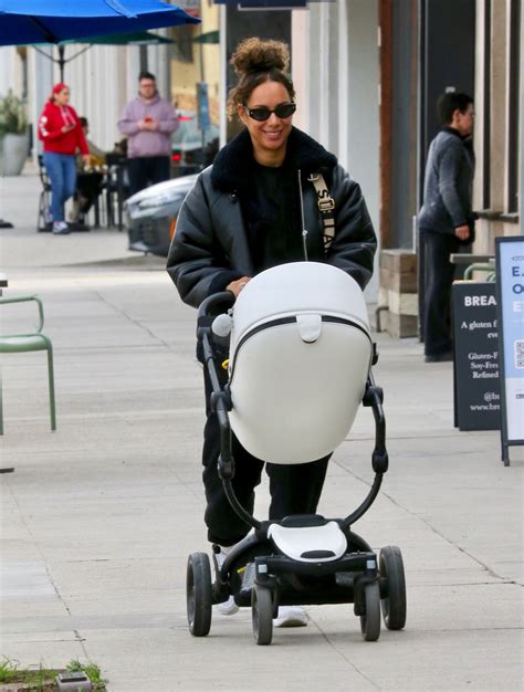 LEONA LEWIS Out Shopping with Her Baby in Los Angeles 02/17/2023 ...