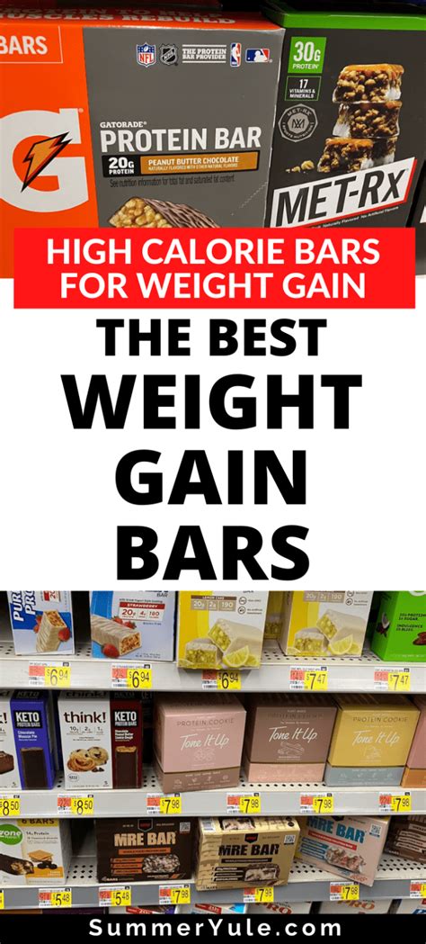 🍫 Best High Calorie Bars For Gaining Weight Bars For Weight Gain Review