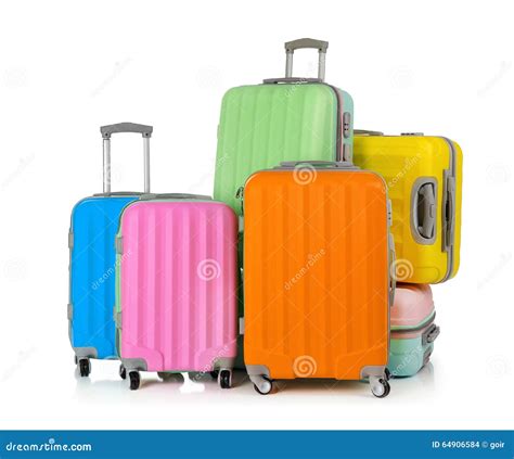 Luggages Stock Photo Image Of Colored Color Multi 64906584