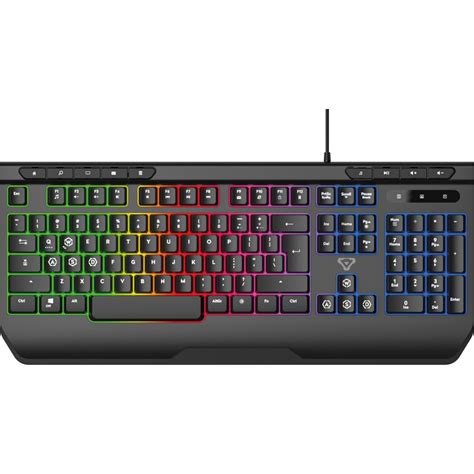 Laser Gaming: RGB Gaming Keyboard - Black | BIG W