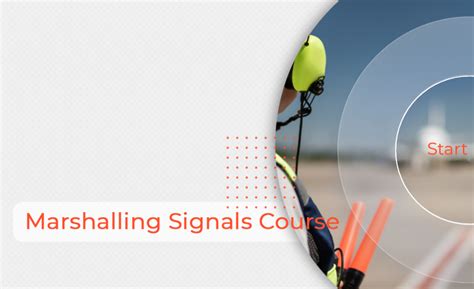 Marshalling Signals Course Elearning