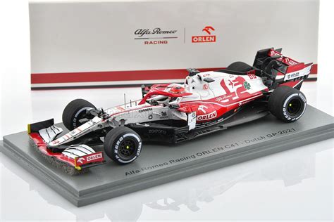 F1 ALFA ROMEO C41 ORLEN 88 Kubica Dutch GP 2021 1 43 SPARK S7687