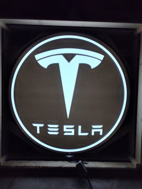 Tesla 47" Dealership Sign / Tesla Signs