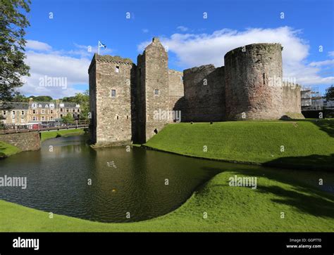 Exterior of Rothesay Castle Rothesay Isle of Bute Scotland August 2016 Stock Photo - Alamy