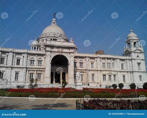 Victoria Memorial Museum At Kolkata India Stock Image Image Of