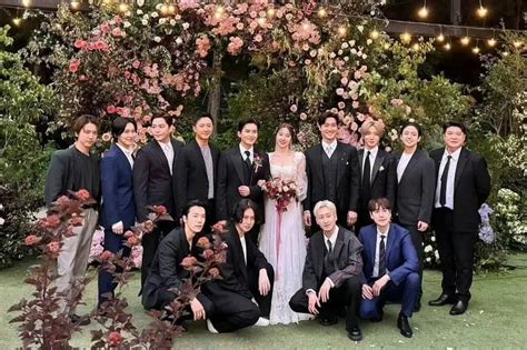 K Pop Group Super Junior Reunite At Member Ryeowooks Wedding Kpop Hit