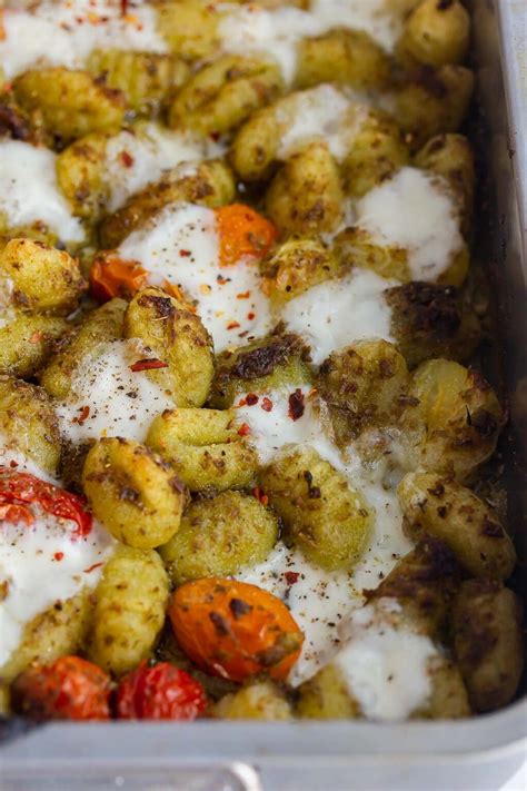 Sheet Pan Gnocchi With Tomato And Pesto • The Cook Report