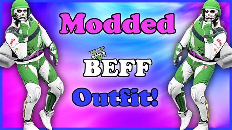 Gta Easy Beff Male Modded Outfit Tutorial Logos Biker Pants