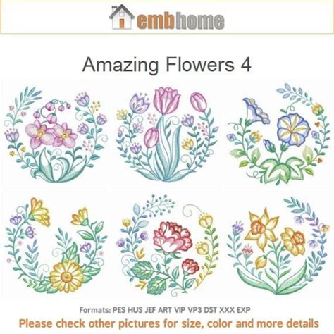 Embhome Embroidery Designs Etsy