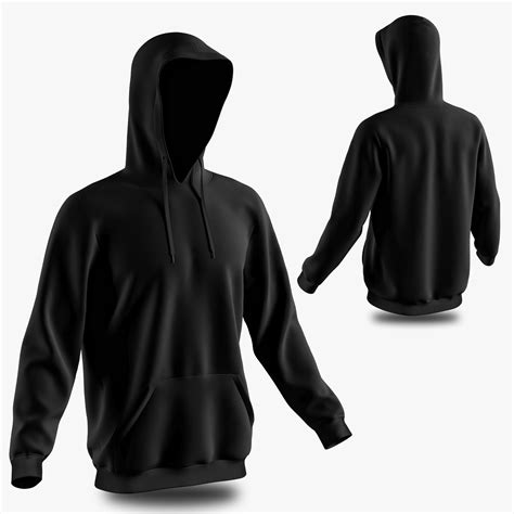 Hoodie 3D Model $19 - .max .c4d .fbx .obj - Free3D