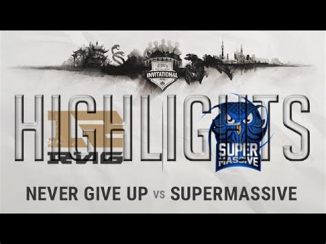 RNG Vs SuperMassive Highlights Day 5 Mid Season Invitational 2016