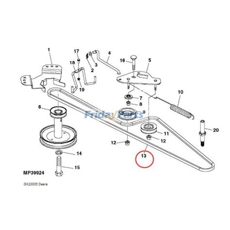 John Deere La145 Transmission Drive Belt Diagram Clearance Th