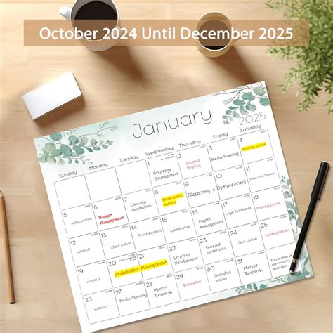 Snapklik.com : Magnetic Calendar For Refrigerator - 2025 Calendar