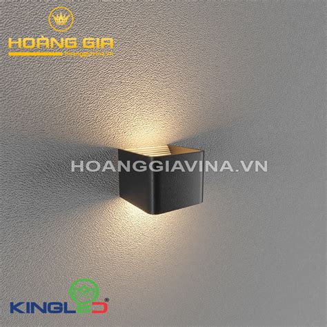 Đèn Led gắn tường trong nhà 5W LWA910A BK KingLed