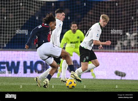 Joshua Zirkzee Bologna Josh Doig Sassuolo Luca Lipani Sassuolo