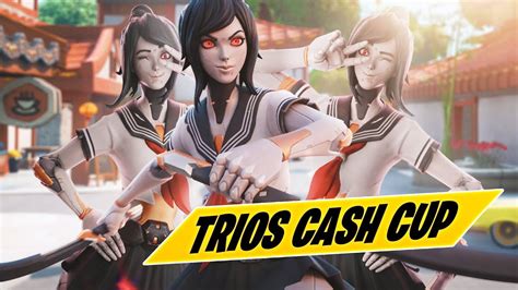 Insane First Game In Trios Cash Cup Fortnite Battle Royale Youtube