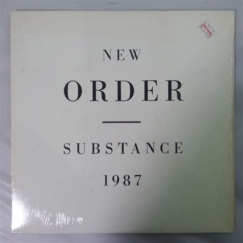 14026779 ほぼ美盤usオリジナル2lpシュリンク付 New Order ニュー オーダー Substance サブスタンス