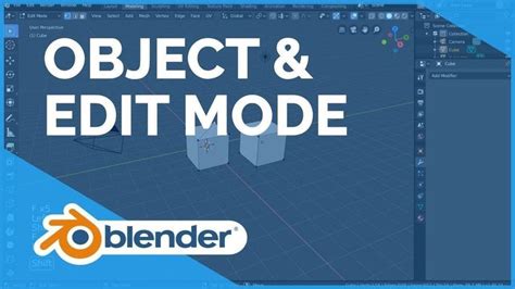 Object And Edit Mode Blender 280 Fundamentals