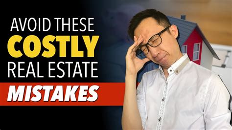 Avoid These COSTLY Real Estate Mistakes From Newbie To Expert YouTube