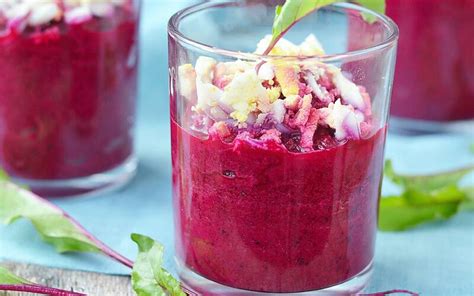 Recette Verrine De Betterave Au Fromage Frais Pas Ch Re Et Express