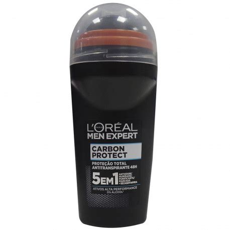 L Or Al Men Expert Roll On Deodorant Ml Carbon Protect In