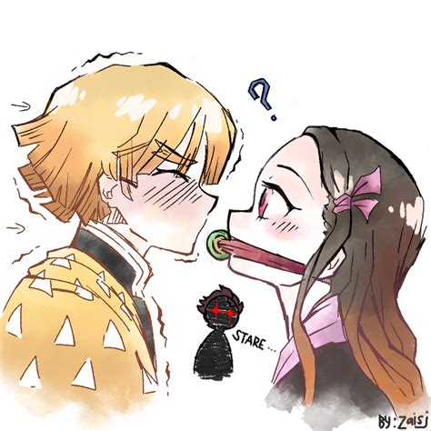 Nezuko X Tanjiro Kiss