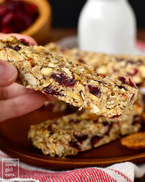 Homemade Chewy Granola Bars