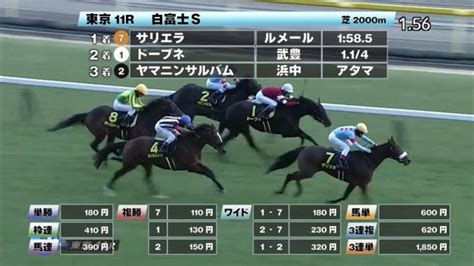 【128 白富士sほか】東京ダイジェストjraレース結果 競馬予想動画