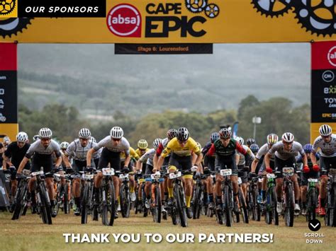 Our Sponsors 2023 Absa Cape Epic Ride Review