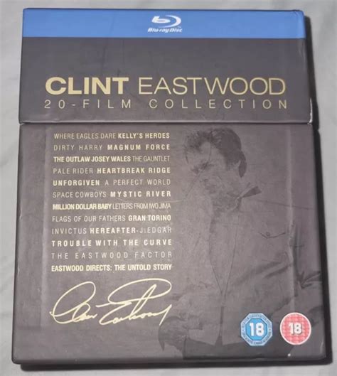 CLINT EASTWOOD 20 Film Collection Blu Ray Region Free B 49 99