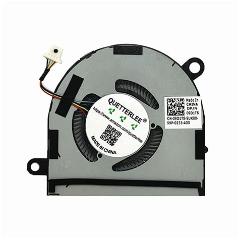 Amazon QUETTERLEE Replacement New Laptop CPU Cooling Fan For Dell