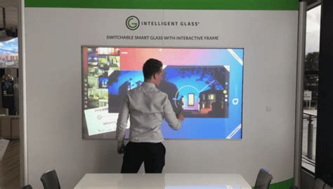 Interactive Smart Glass Switchable Glass Pro Display