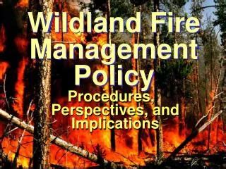 Ppt Introduction To Wildland Fire Behavior Powerpoint Presentation