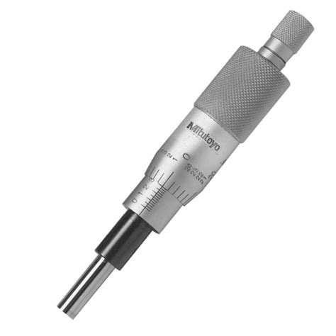 Mitutoyo Ratchet Stop Micrometer Head Flat Spindle