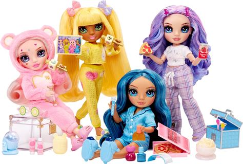 Rainbow High Junior High Pajama Party Dolls Youloveit