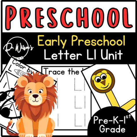 letter ll preschool unit alphabet activities  toddlers