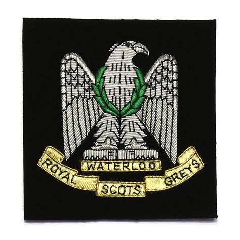 Scots Greys Blazer Badge - The Royal Scots Dragoon Guards Museum Shop