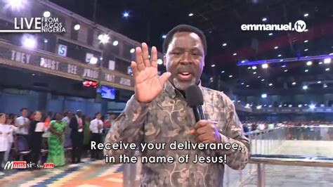 Live Sunday With TB Joshua Prayer For Viewers YouTube