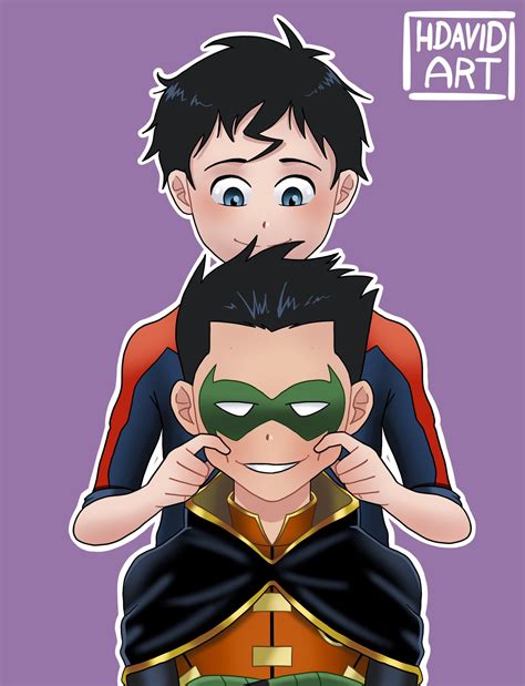 Damijon 🎨 On Twitter Cheerful ☺️ Damianwayne Jonathankent Jonkent Damijon Jondami