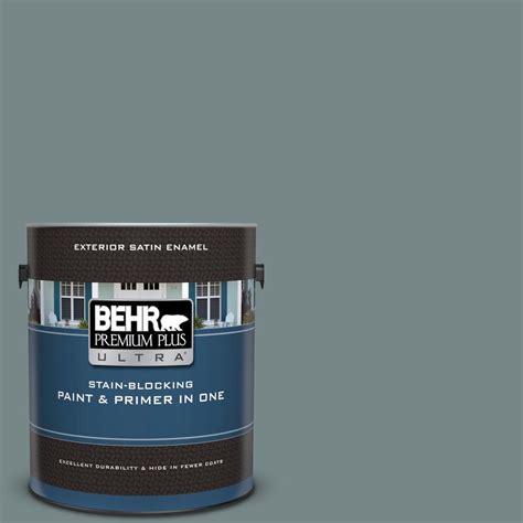 Behr Premium Plus Ultra Gal Ppu Juniper Ash Satin Enamel