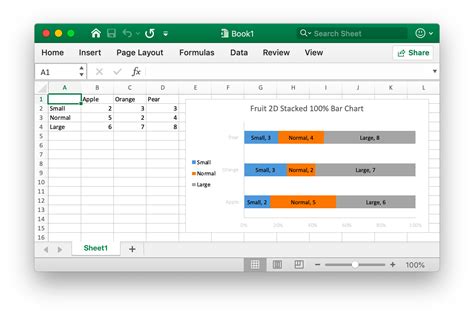 D Stacked Bar Chart Excelize Document